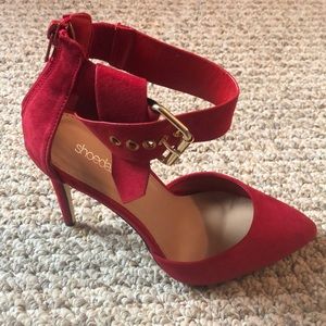 Brand New Shoedazzle Bexley Red pumps size 8.5